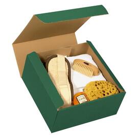 EURO®PACK Geschenkbox Amsterdam Allround M, 250x240x120mm, dunkelgrün, 1 Stück Artikelbild