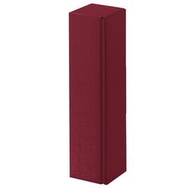 Flaschenkarton Amsterdam für 1 Flasche, Öffnung schmalseitig, 90x90x355mm, bordeaux, 1 Stück Artikelbild