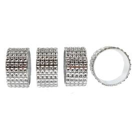Serviettring EDELWEISS Ø4,5cm strass (4) produktbilde
