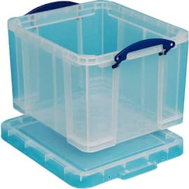 Really Useful Box Aufbewahrungsbox, PP, 35 Liter, 480x390x310mm, transparent, 1 Stück Artikelbild