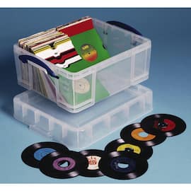 Really Useful Box Aufbewahrungsbox, CD/DVD, PP, 18 Liter, 480x390x200mm, transparent, 1 Stück Artikelbild