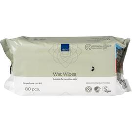ABENA Våtservetter, klisterlock, dermatologiskt testade, oparfymerade, 180 x 200 mm produktfoto