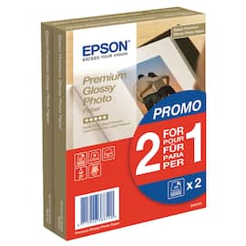Fotopapir EPSON Glossy 10x15 255g(2x40) produktbilde