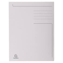 Exacompta Aktenmappe Forever, Flügelmappe, Sammelmappe, 3 Klappen, 240x320mm, grau, 50 Stück pro Packung Artikelbild