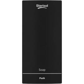 Sterisol Dispenser Ecoline Slim Tvål 375ml svart produktfoto