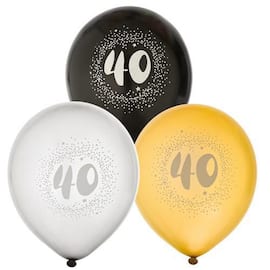 Ballong JOKER 12' 40 år produktbilde