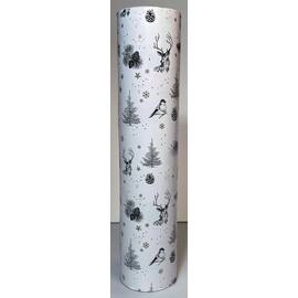Diskrull 154mx57cm Hjort hvit produktbilde