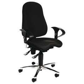 TOPSTAR Bürodrehsessel, Schwarz , Bürostuhl, Bürosessel, Drehsessel, Schreibtischsessel, 1 Stück Artikelbild
