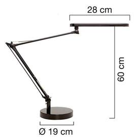 Lampe UNILUX LED Mambo grå produktbilde