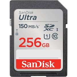 SanDisk Minneskort SDXC Ultra 256GB produktfoto