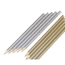 Faber-Castell Färgpenna, Classic, triangelformad pennkropp, silver produktfoto