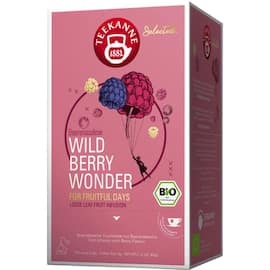 Teekanne Bio Früchtetee WILD BERRY WONDER, Beutel aromaversiegelt, 20 Teebeutel, 1 Packung Artikelbild