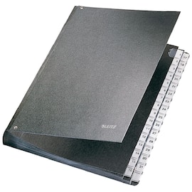 Leitz Pultordner, Ordnungsmappe, A4, Hartpappe, 1-31, 32 Fächer, schwarz Artikelbild