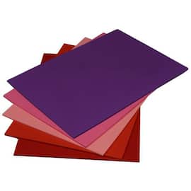 Dekorationskart A4 nyansr Röd-Lila produktfoto