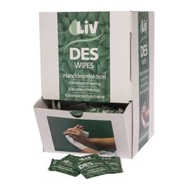 Liv Handdesinfektion Wipes produktfoto