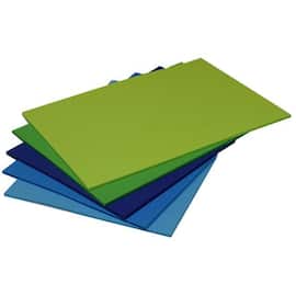 Dekorationskart A4 nyans Blå-Grön produktfoto