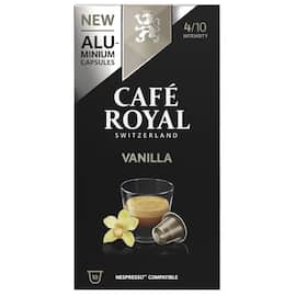 CAFÉ ROYAL Cafe Flavour Vanilla Kapseln, Kaffeekapsel, für Nespresso Maschinen, koffeinhaltig, 10 Kapseln Artikelbild