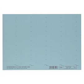Elba Reitereinlagen 83582 4-zeilig 58x18 mm blau, 50 Stück Artikelbild