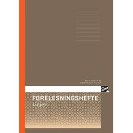 Forelesningshefte EMO A4 24bl linjer produktbilde