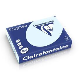 Clairefontaine Multifunktionspapier Trophée, Kopierpapier, Druckerpapier, pastell blau, A4, 80g, 500 Blatt, 1 Packung Artikelbild