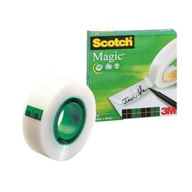 Scotch® Klebeband Magic, Klebefilm, unsichtbar, transparent, 12mm x 66m, 2 Rollen Artikelbild