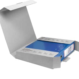 Pressel Ordnerversandbox mit Steckverschluss, 75-80mm, Weiß, 20 Stück Artikelbild