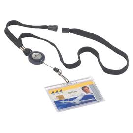 Halssnor DURABLE m/snelle krok sort (10) produktbilde