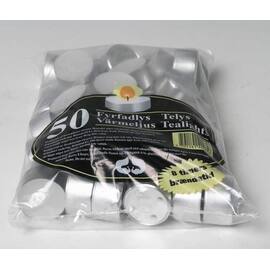 Telys DIANA hvit 8 timer (50) produktbilde