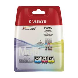 Blekk CANON CLI-521 Value Pack C/M/Y(3) produktbilde