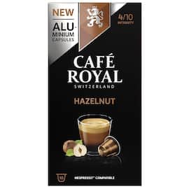 CAFÉ ROYAL Cafe Flavour Hazelnut Kapseln, für Nespresso Maschinen, koffeinhaltig, 10 Kapseln Artikelbild