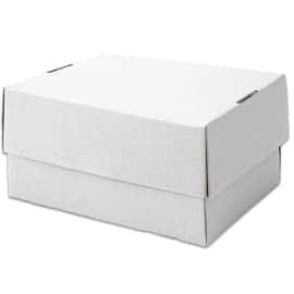 Pressel Stülpdeckel-Karton, 110x80x30-50mm, Weiss, 25 Stück Artikelbild