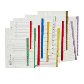 Register plastflik 1-52 lila produktfoto