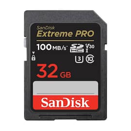 SanDisk Minneskort  SDHC Extreme Pro 32GB produktfoto