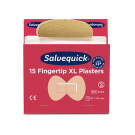 Salvequick Fingerspitzen-Pflaster elastisch, Wundpflaster, Nachfüllpackung, 15 Stück Artikelbild