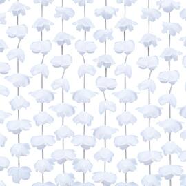 Dekor AMSCAN 1,8x2meter hvit blomster produktbilde