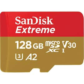 SanDisk Minneskort  MicroSDXC Extr. 128GB produktfoto