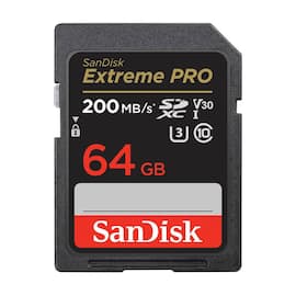 SanDisk Minneskort  SDHC Extreme Pro 64GB produktfoto