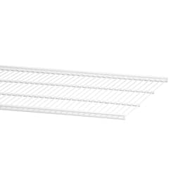 Trådhylle ELFA klikk-inn 121x40cm hvit produktbilde