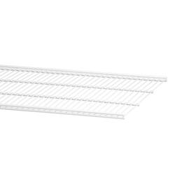 Trådhylle ELFA klikk-inn 121x40cm hvit produktbilde