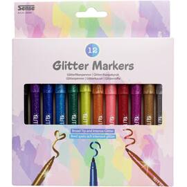 Fiberpenn SENSE glitter (12) produktbilde