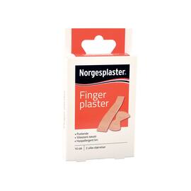Plaster NORGESPLASTER Finger 2strl 10stk produktbilde
