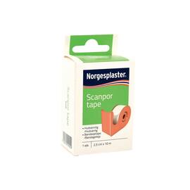 Tape Scanpor 2,5cmx10m hvit produktbilde