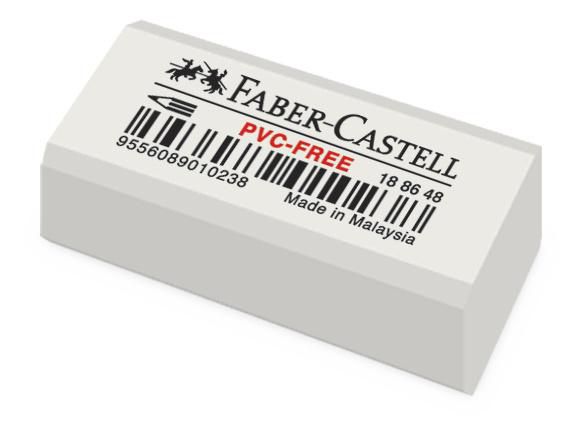 Viskelær FABER CASTELL 188648PVC fri(48) produktbilde
