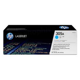 HP Toner CE411A 305A 2,6K Cyan produktfoto