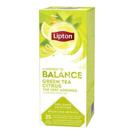 Lipton Te, grönt, citrus, 25 inslagna påsar produktfoto