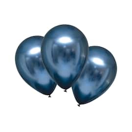 Ballong AMSCAN satin blå (6) produktbilde
