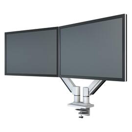 Skjermarm KENSON Twin Gasslift LCD Sølv produktbilde