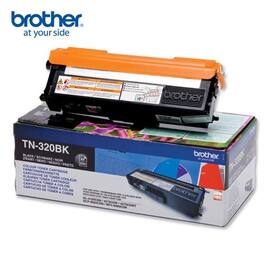 Brother Original Toner TN-320BK, Lasertoner, Tonerkartusche, schwarz, 1 Stück Artikelbild