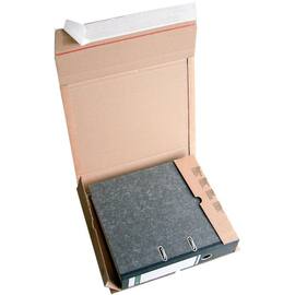 Pressel Ordnerversandbox mit Haftklebeverschluss, variable Füllhöhe, 320x290x40-80mm, Braun, 20 Stück Artikelbild