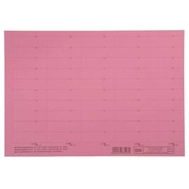 Elba Reitereinlagen 83582 4-zeilig 58x18 mm rot, 50 Stück Artikelbild